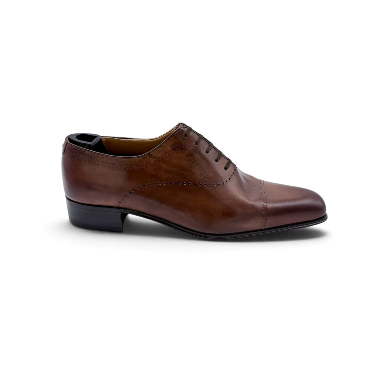 Richelieu Artioli en cuir marron