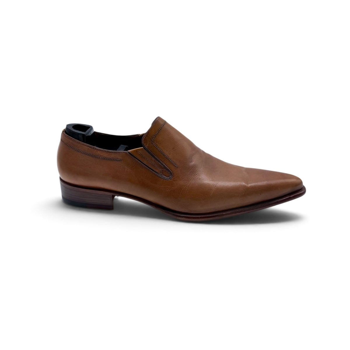 Mocassin Roberto Celk en cuir marron