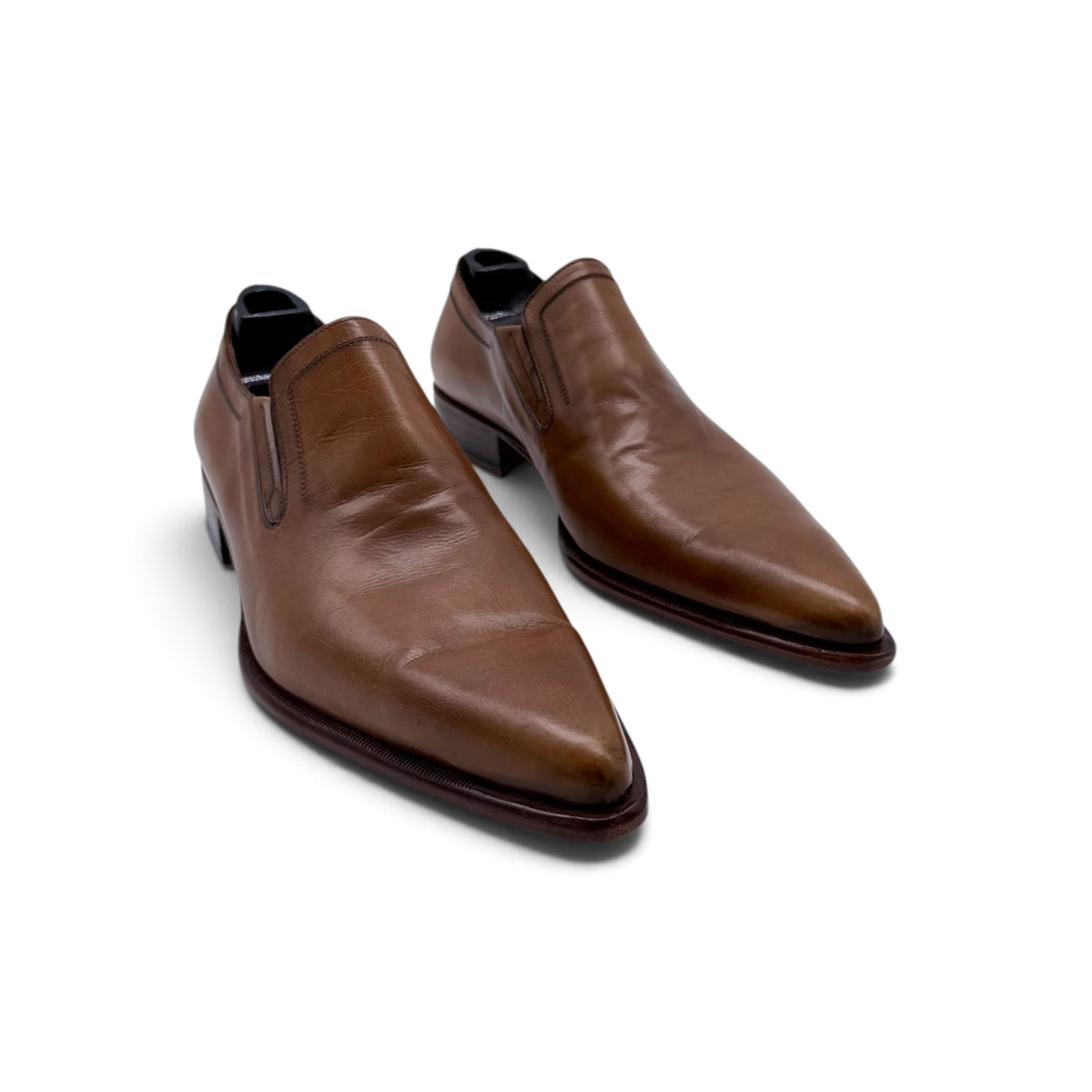 Mocassin Roberto Celk en cuir marron