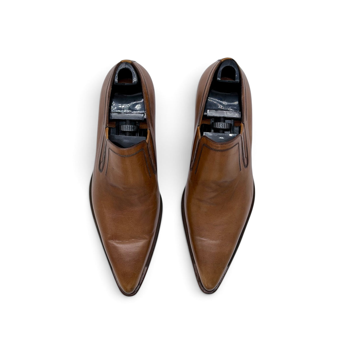 Mocassin Roberto Celk en cuir marron