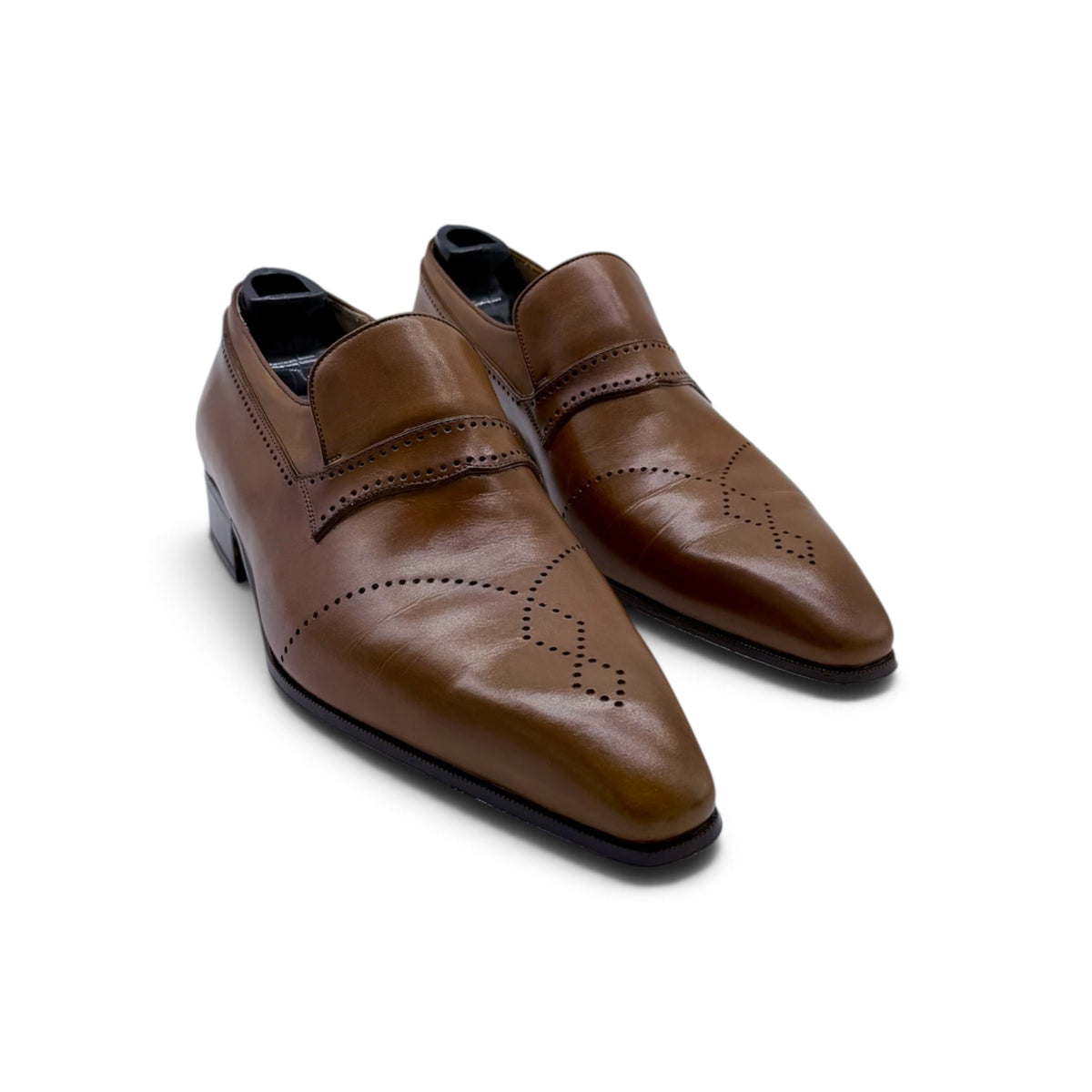 Mocassin Artioli en cuir marron