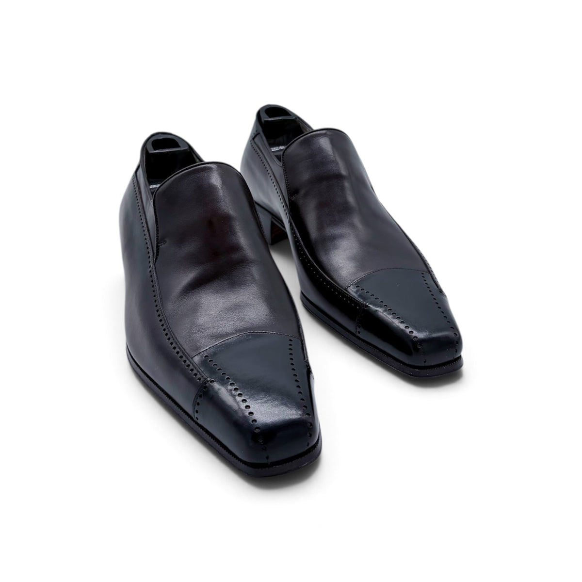 Mocassin Artioli en cuir marron foncé