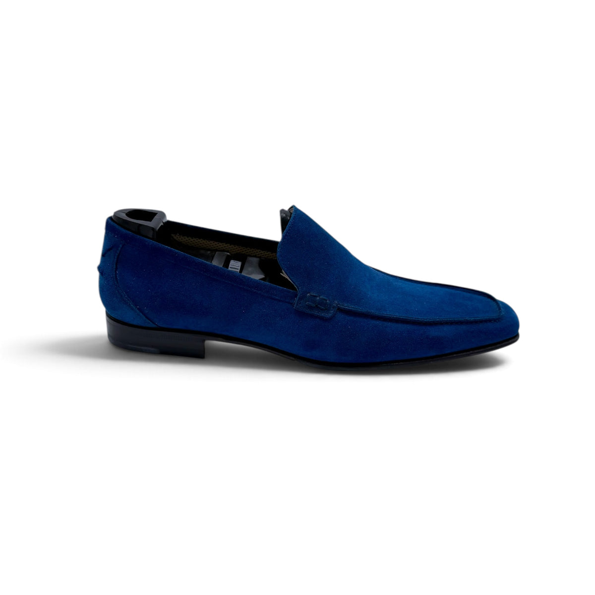 Mocassin Roberto Celk en suede bleu