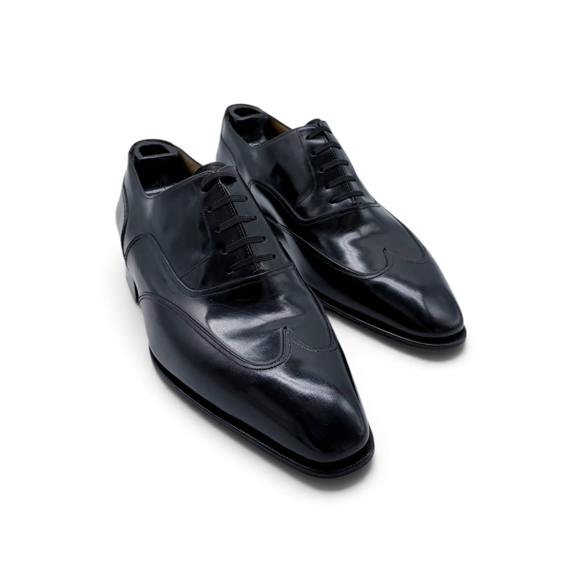Richelieu Artioli en cuir noir