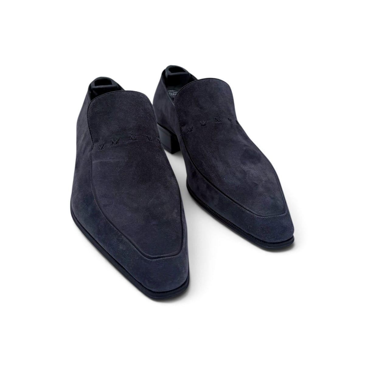Mocassin Artioli en suede gris