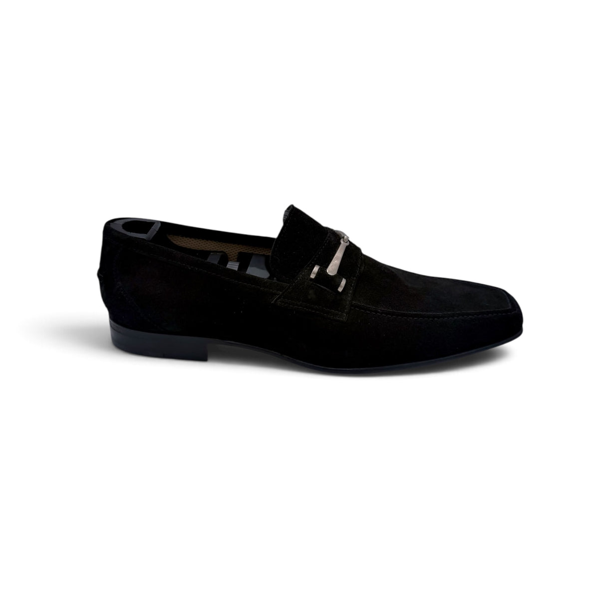 Mocassin Roberto Celk avec étrier en suède noir