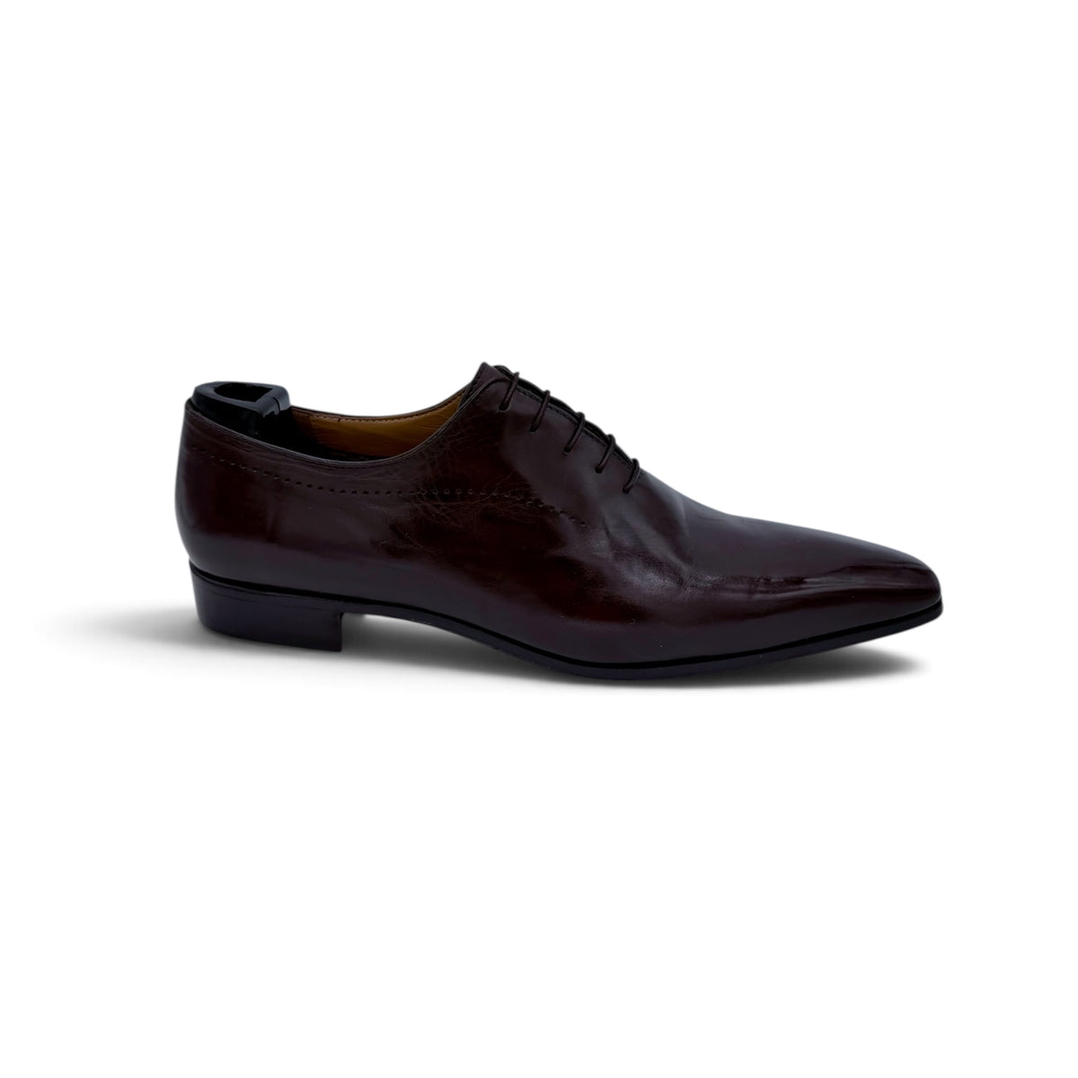Richelieu Roberto Celk en cuir marron foncé