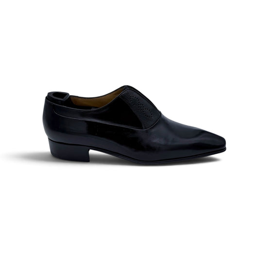 Richelieu Artioli en cuir noir
