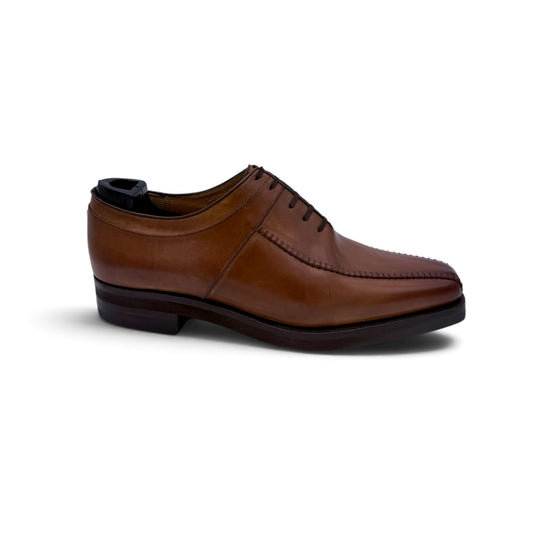Richelieu Artioli en cuir marron