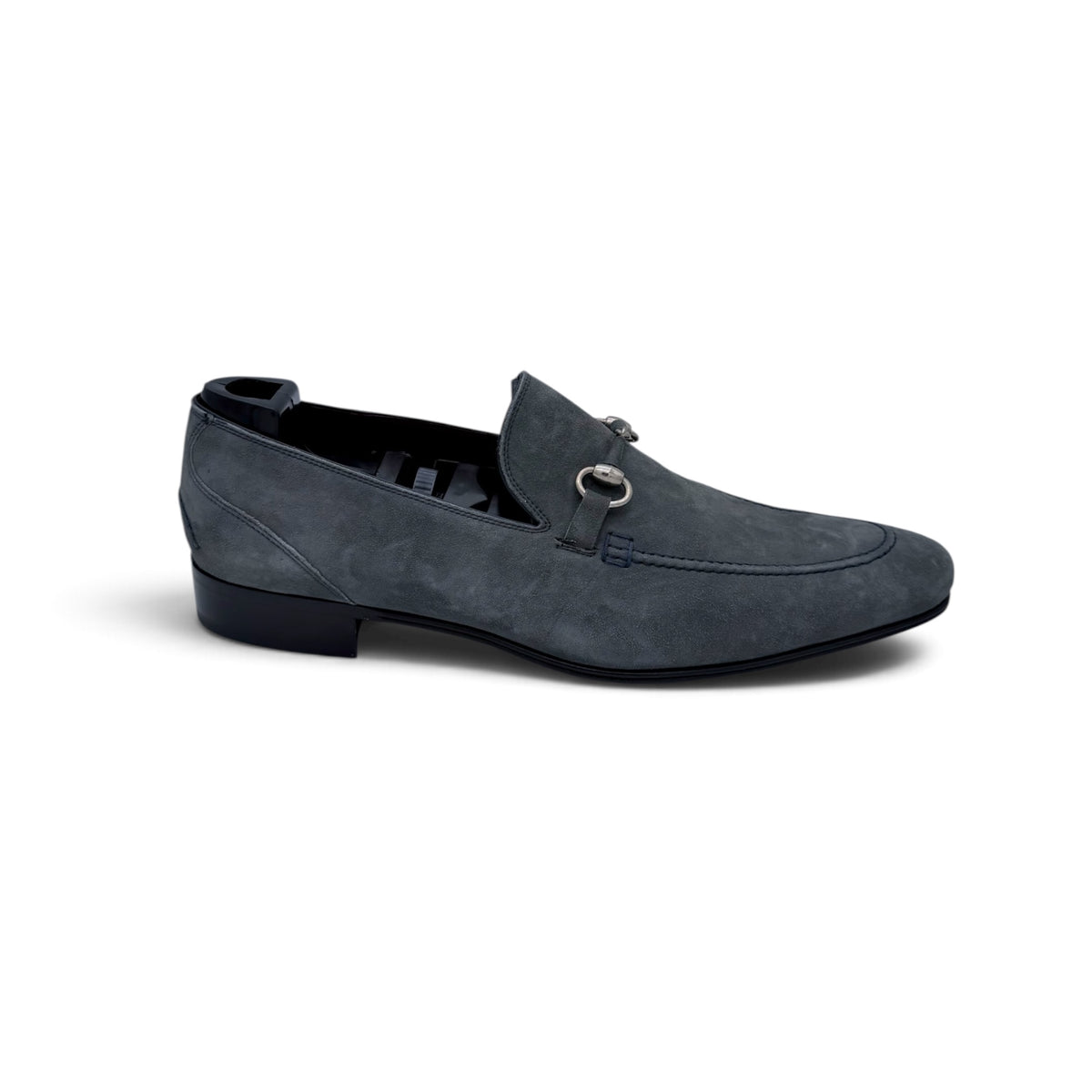 Mocassin Roberto Celk avec étrier en suede gris