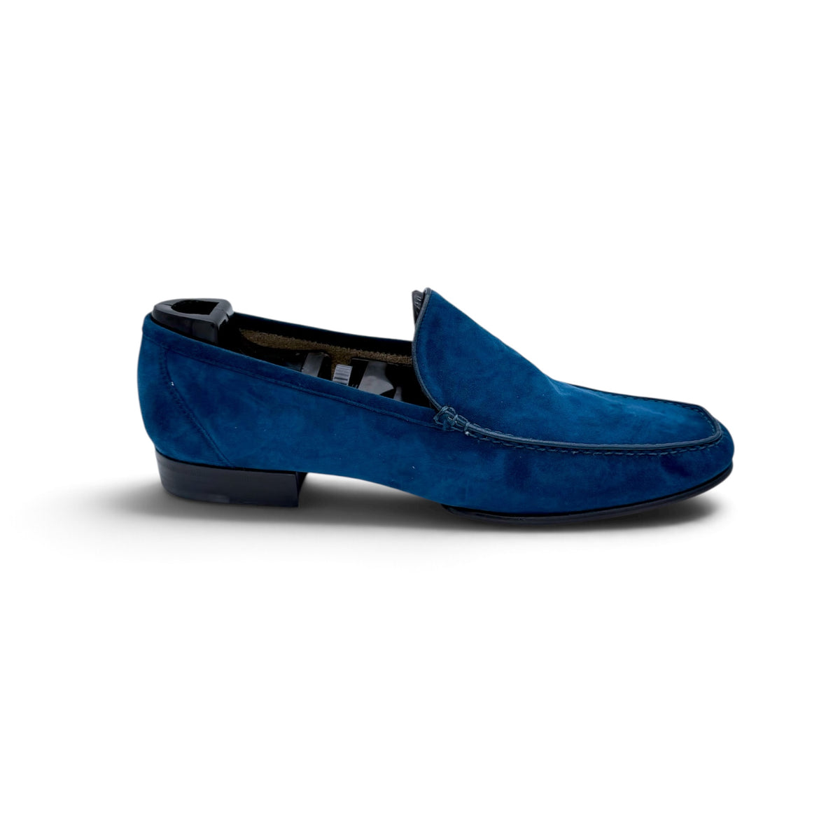 Mocassin Roberto Celk en suede bleu