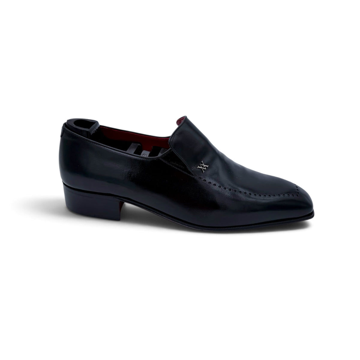 Mocassin Artioli en cuir noir