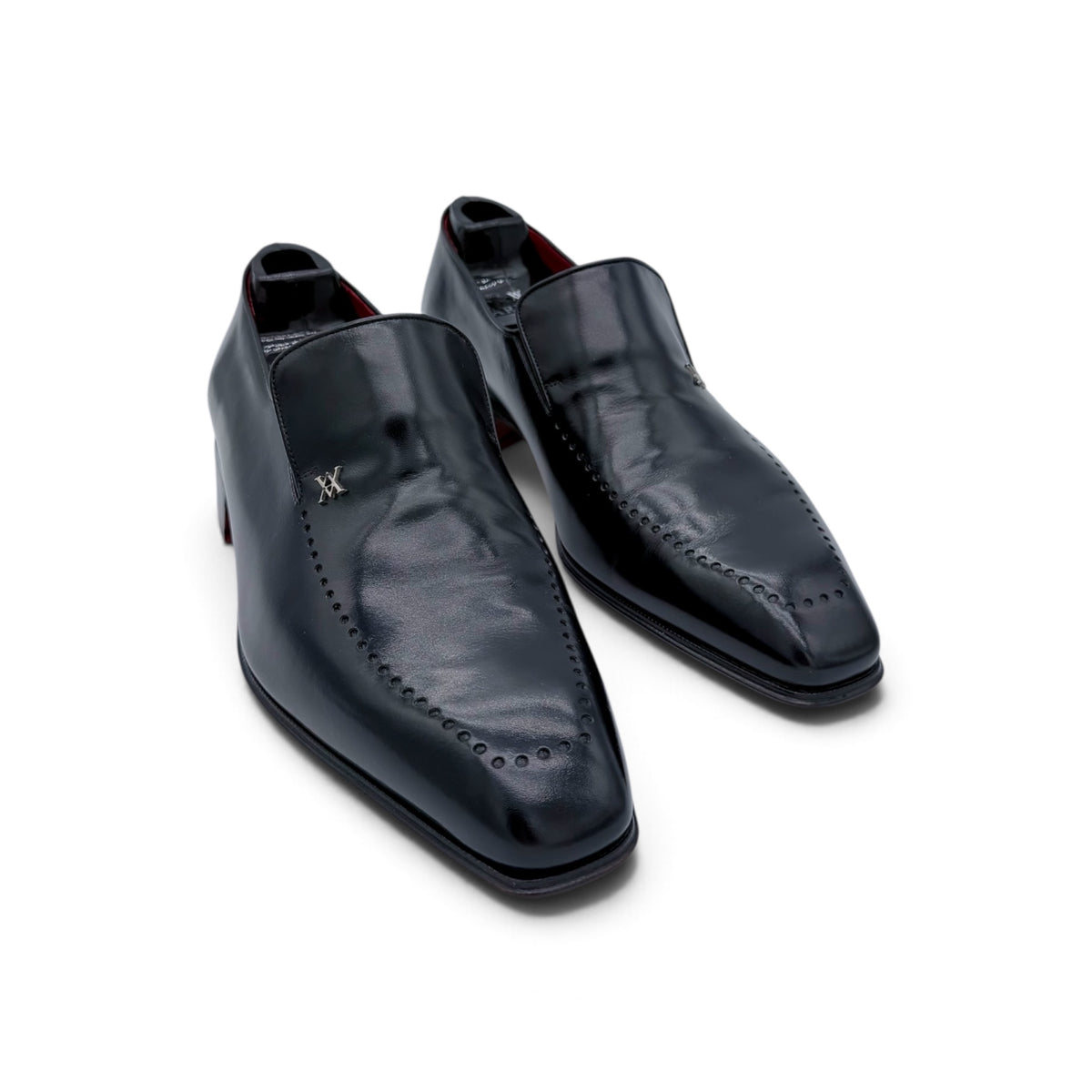Mocassin Artioli en cuir noir
