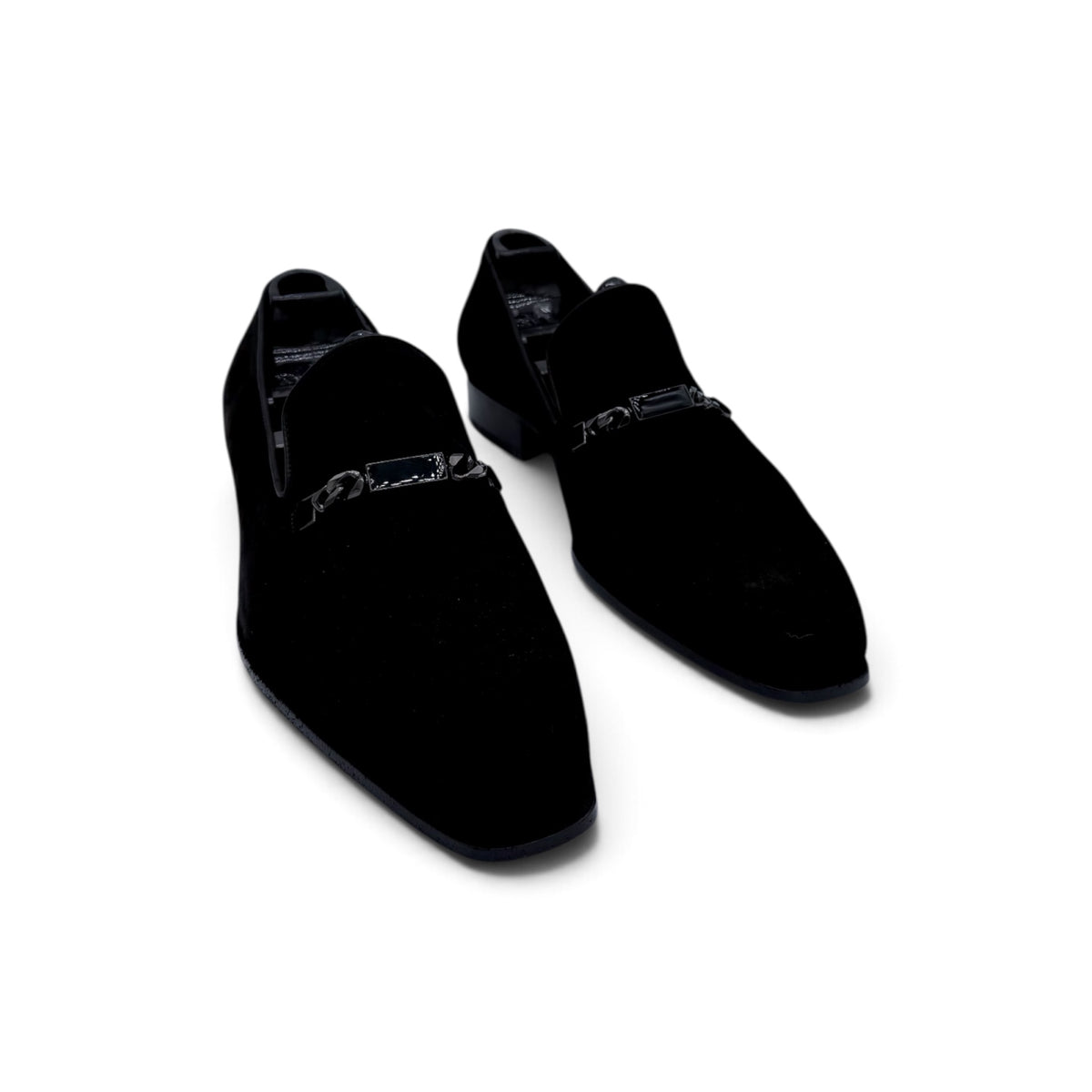 Mocassin Artioli avec étrier en suede noir
