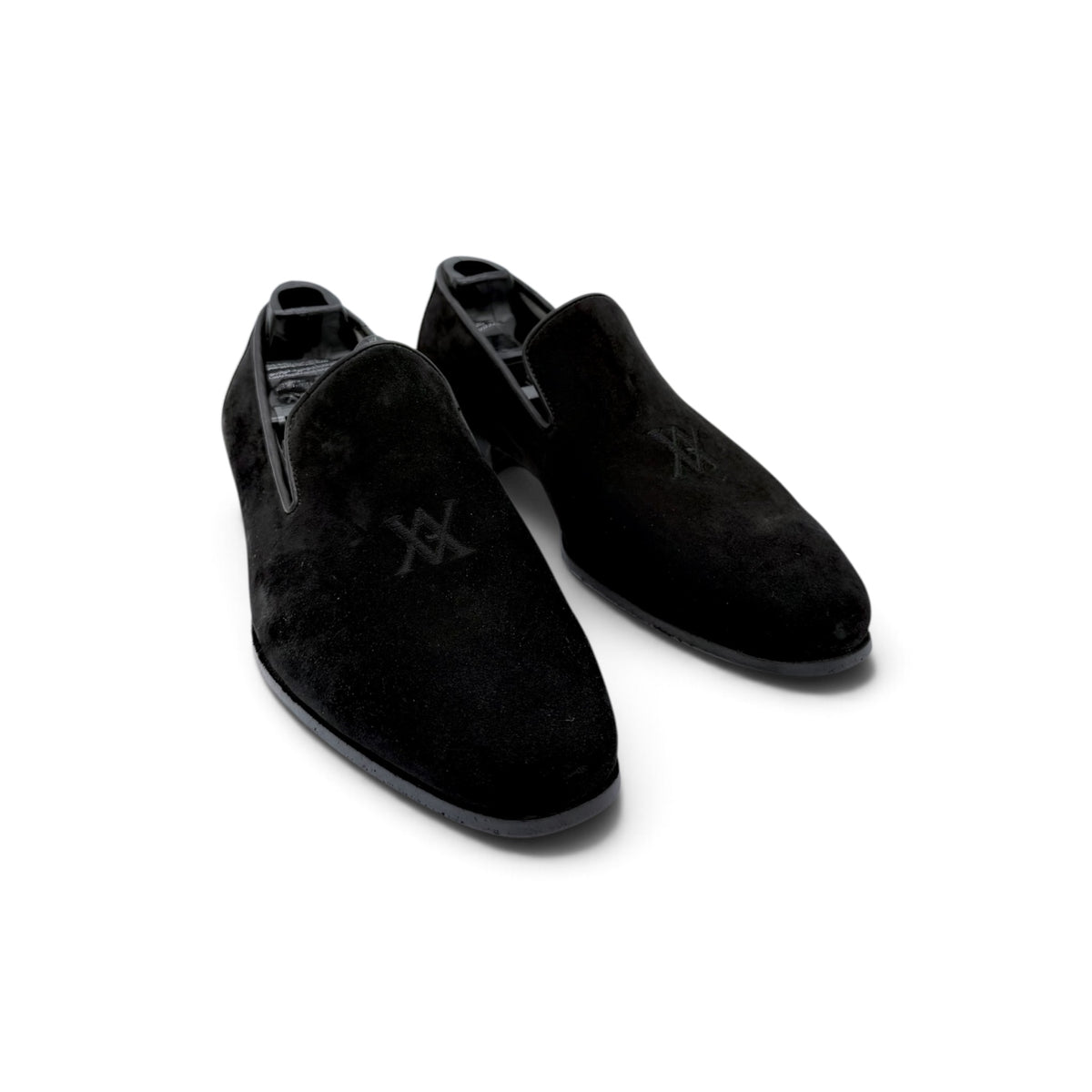 Mocassin Artioli en suede noir