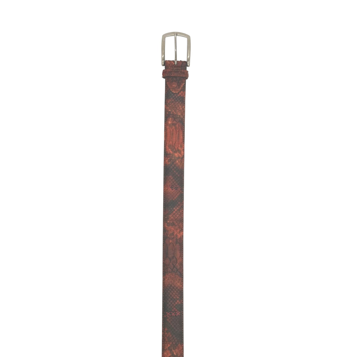 Ceinture Roberto Celk en python rouge