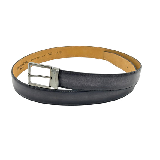 Ceinture Roberto Celk en cuir gris foncé