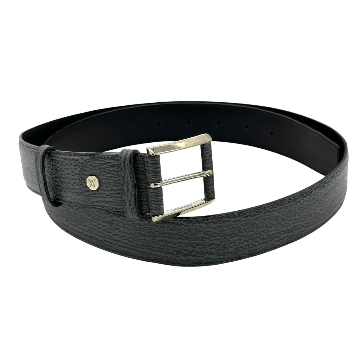Ceinture Roberto Celk en requin gris