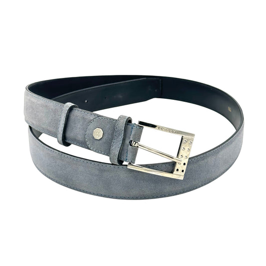 Ceinture Artioli en Suède bleu clair