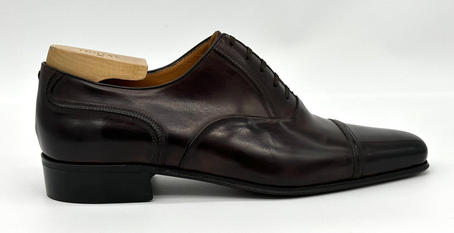 Richelieu Artioli en cuir marron