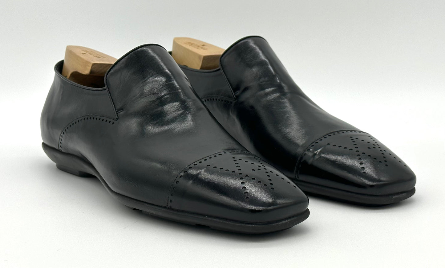 Mocassin souple Artioli en kangourou noir