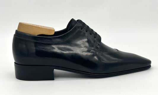 Derby Artioli en cuir noir