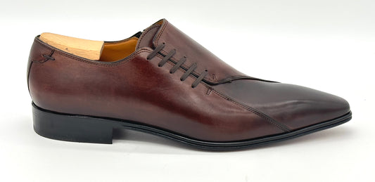 Richelieu Roberto Celk en cuir marron