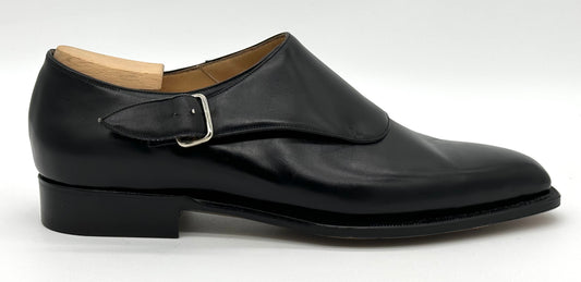 Soulier à boucle en cuir noir Roberto Celk