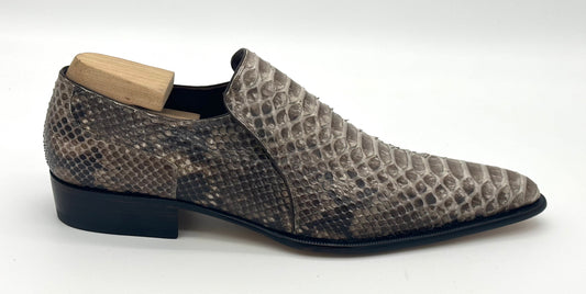 Mocassin Roberto Celk en python beige