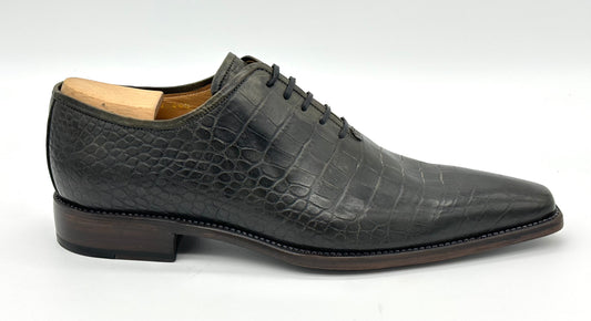 Richelieu Roberto Celk en stampa crocodile gris