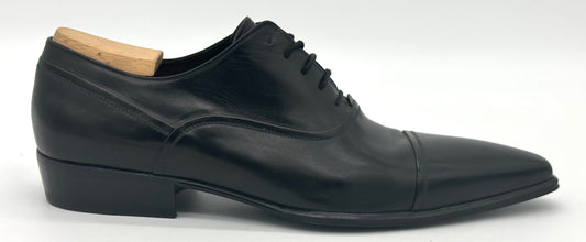 Richelieu Roberto Celk en cuir noir