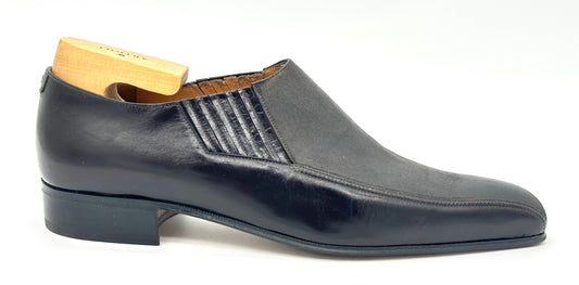 Mocassin Artioli en cuir marron foncé