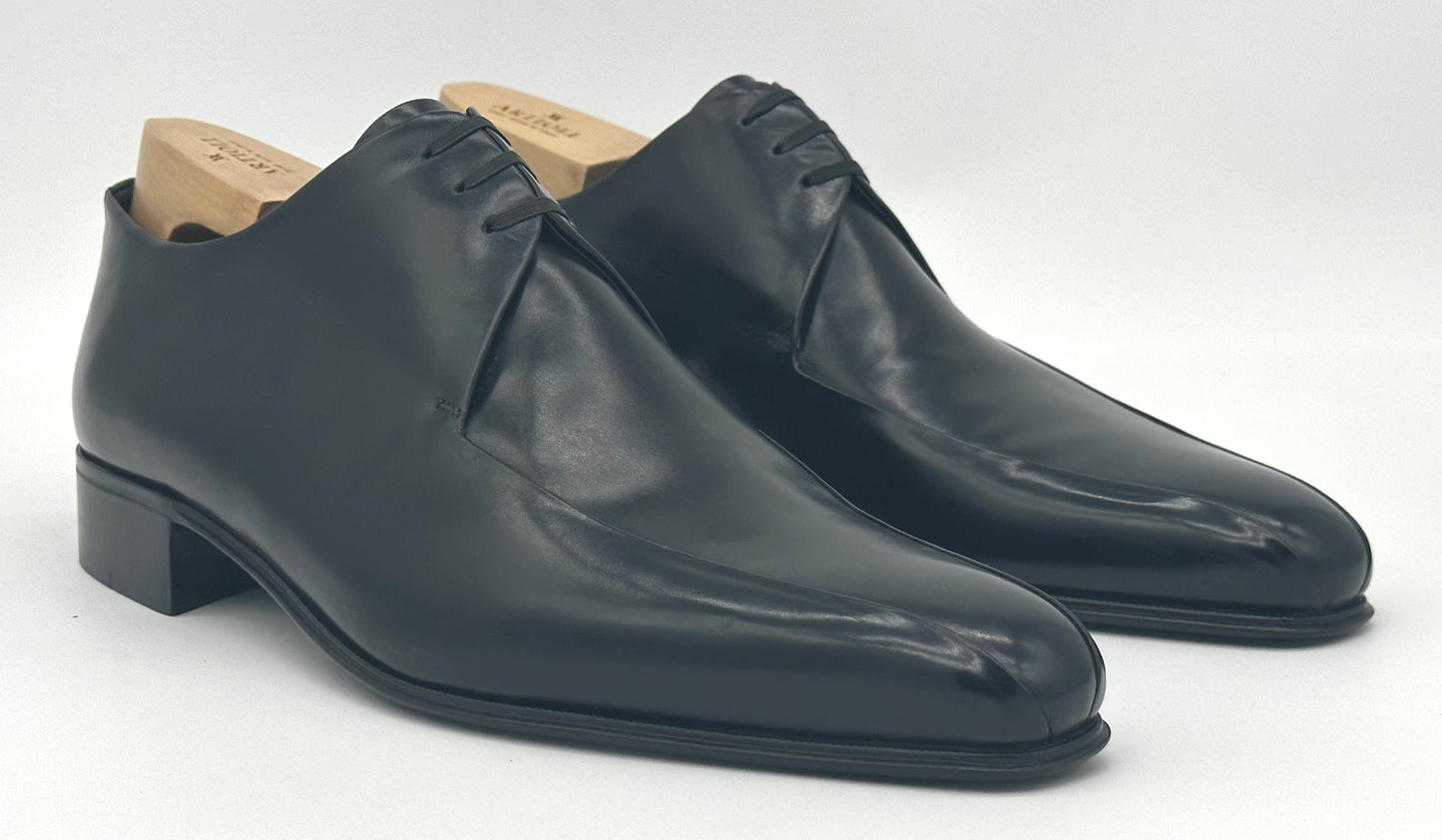 Derby Artioli en cuir noir