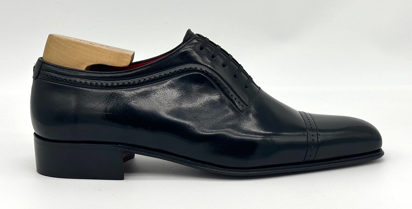 Richelieu Artioli en cuir noir