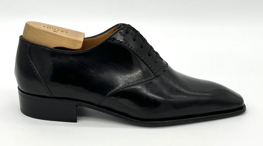 Richelieu Artioli en cuir noir