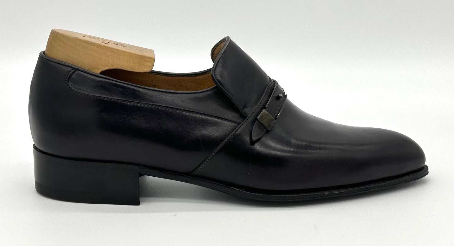 Soulier Artioli en cuir noir