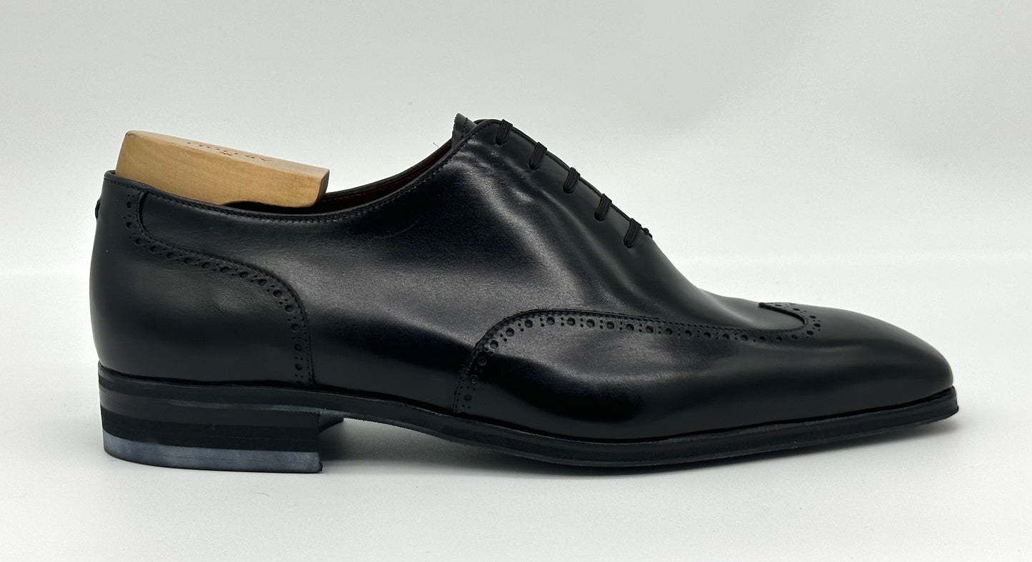 Richelieu Artioli en cuir noir