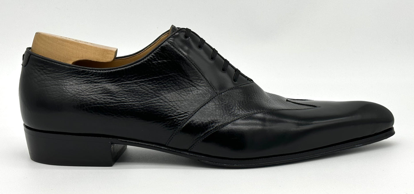 Richelieu Artioli en cuir noir