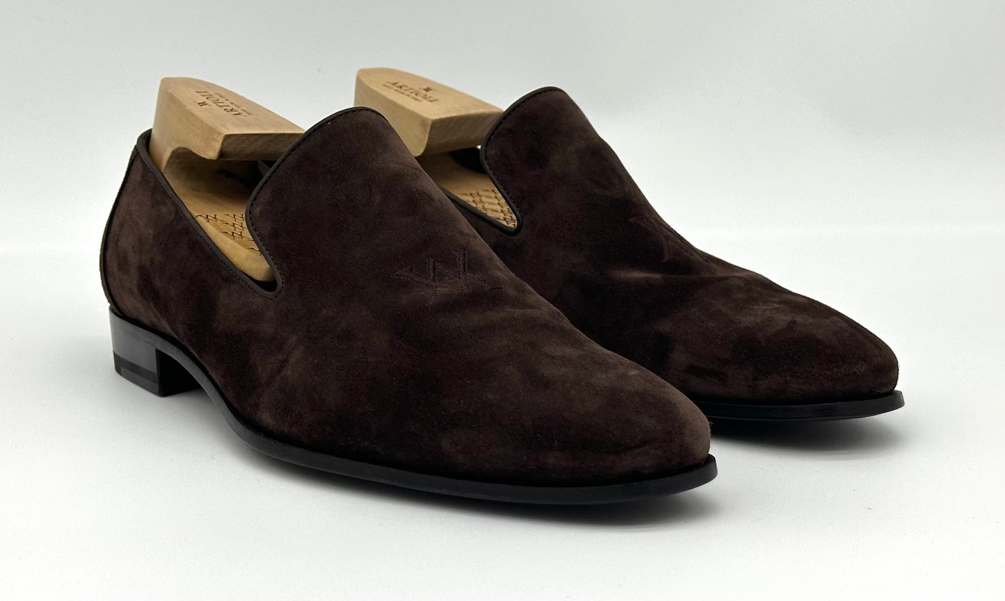 Mocassin Artioli en Daim marron