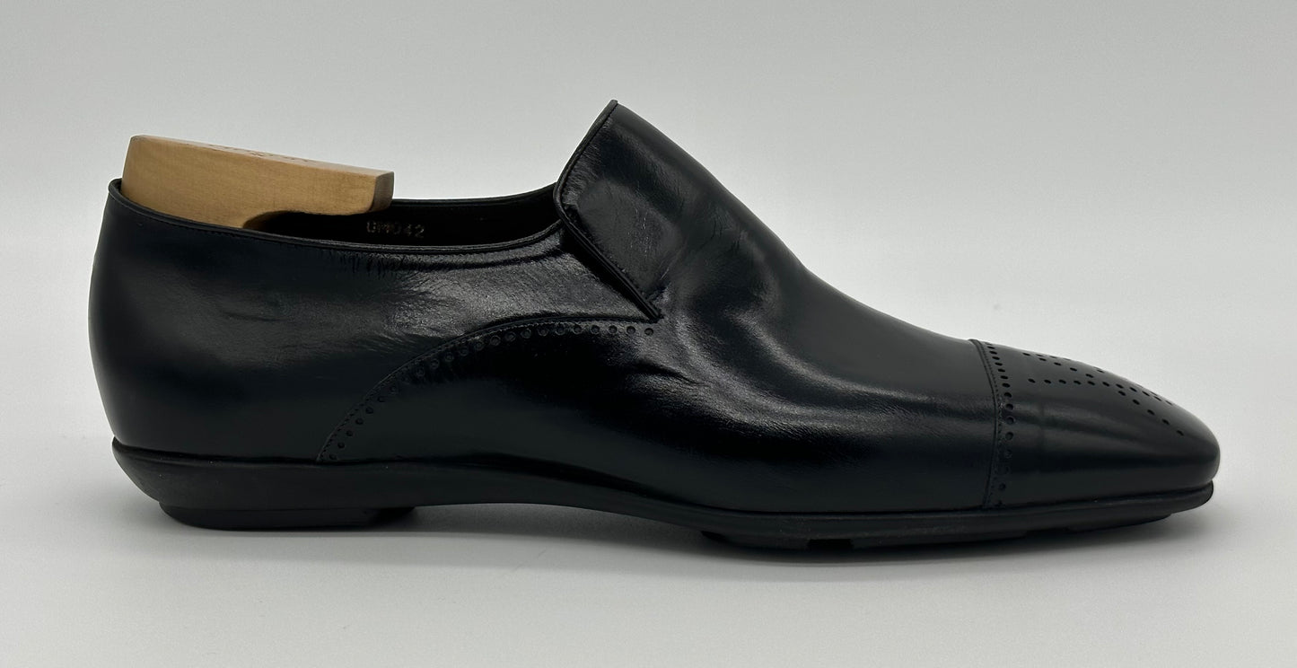 Mocassin souple Artioli en kangourou noir