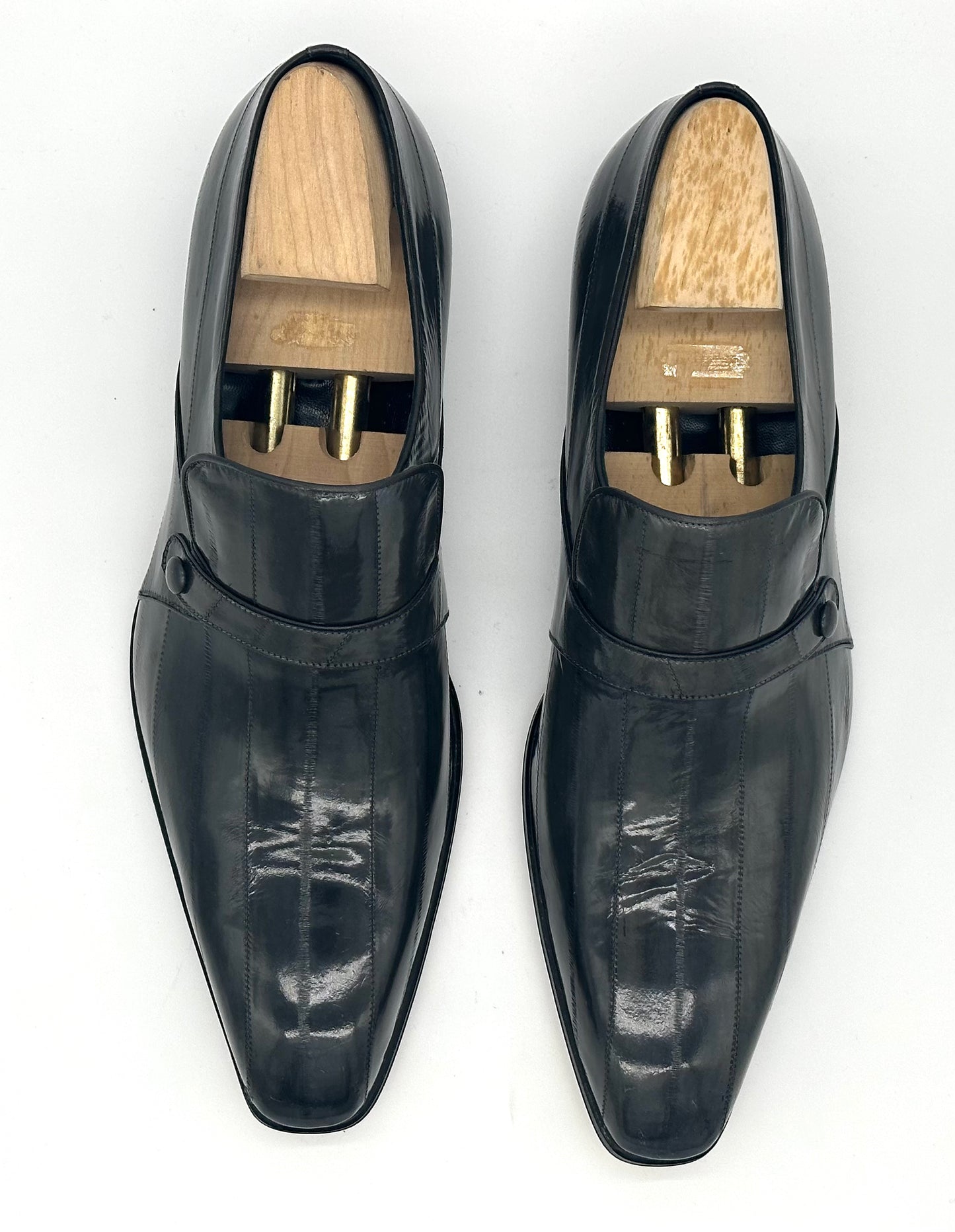 Mocassin Roberto Celk en anguille grise