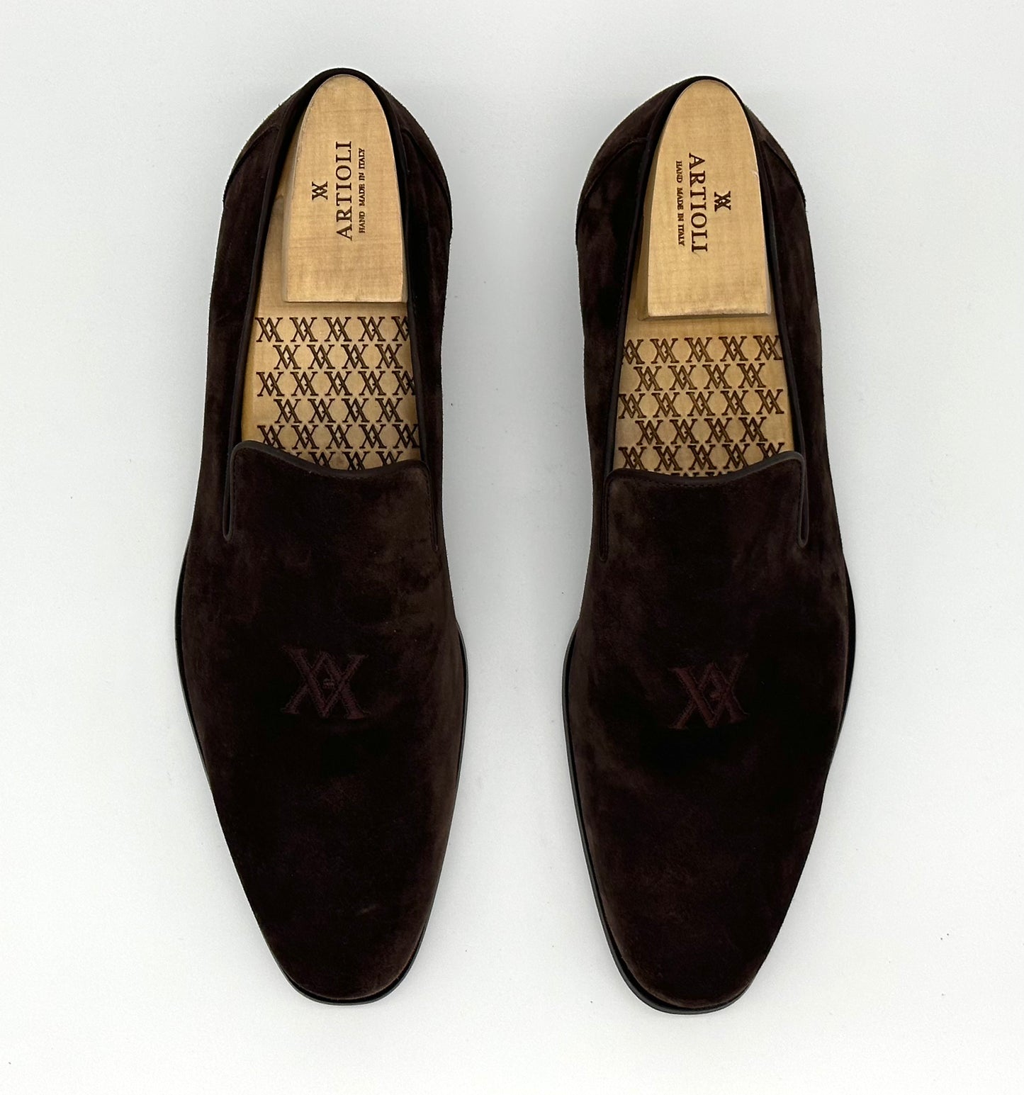 Mocassin Artioli en Daim marron