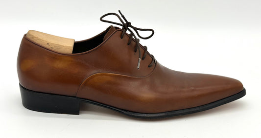 Richelieu Roberto Celk en cuir marron