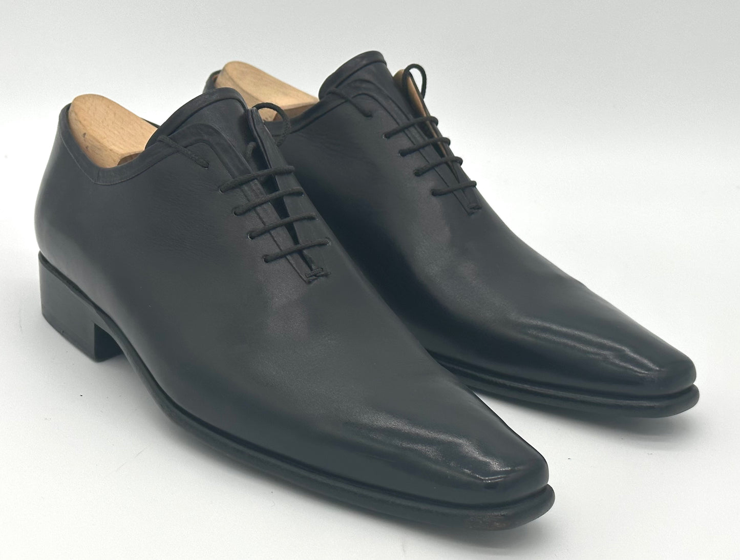 Richelieu Roberto Celk en cuir noir