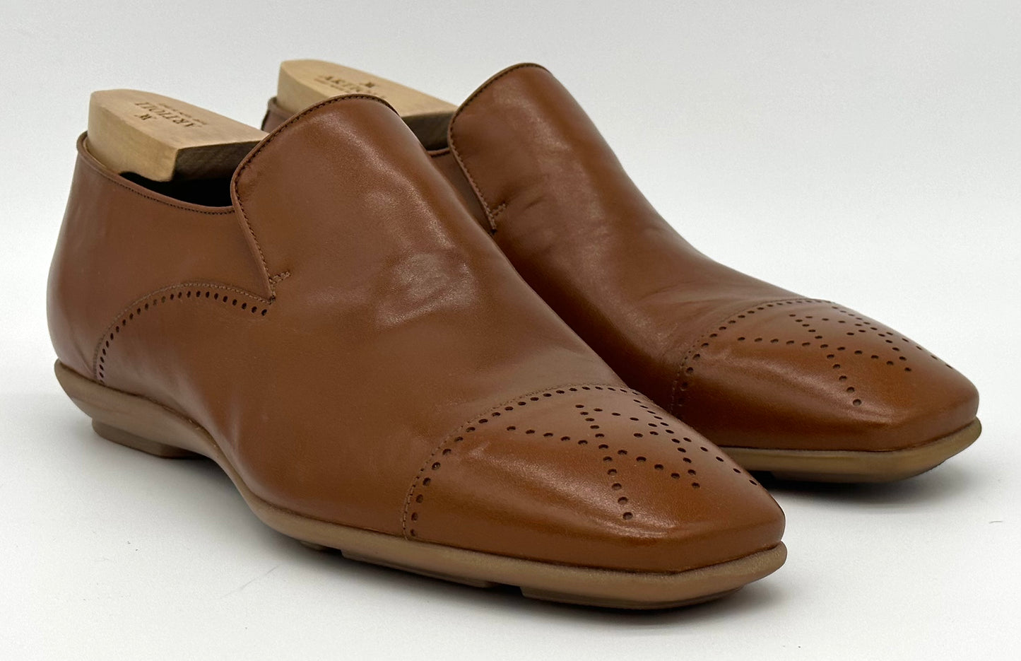 Mocassin souple Artioli en kangourou marron